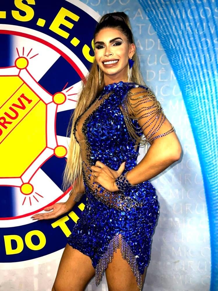 Madrinha de Bateria Sheila Hachas - Foto: Assessoria de Imprensa Tucuruvi